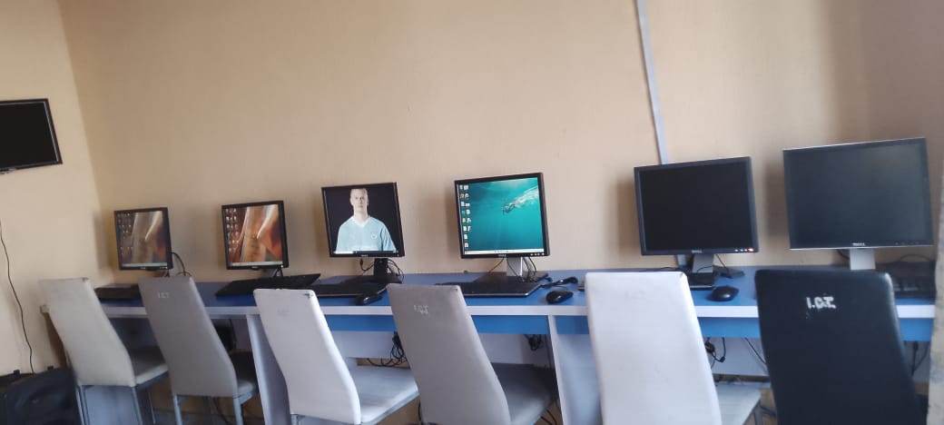 kingdom college computer classroom equiped with modern tech Facilities